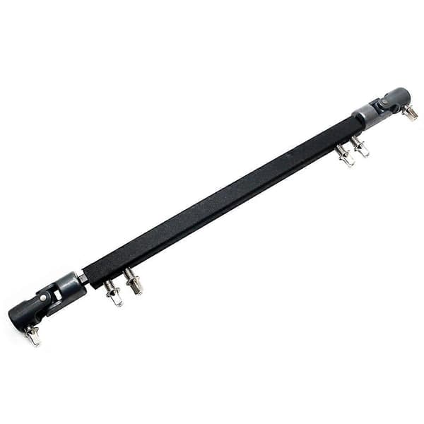 Dobbelt basstrommelpedal drivaksel stål basstrommelpedal koblingsarm Black