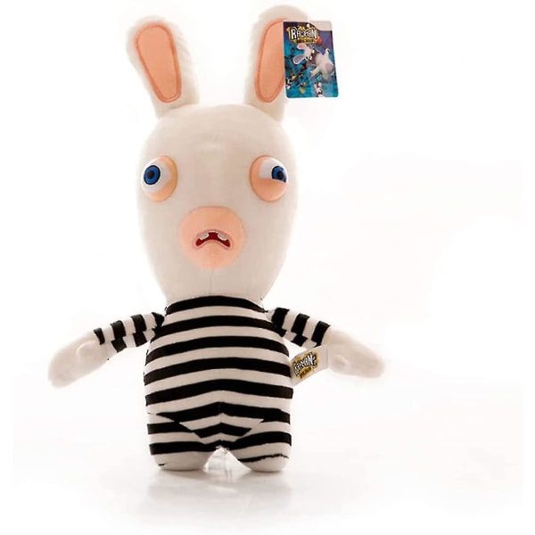 Hot Toys Rayman Raving Rabbids Rabbit Plys Animation Dyr Kanin Børnelegetøj Plys Dukke Pige Gave 22 Cm