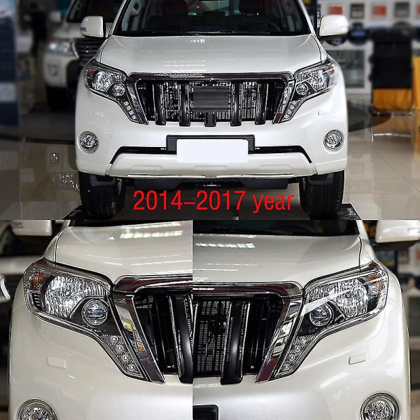 För Toyota Land Cruiser Prado Lc150 2010-2020 Bil Frontstötfångare Strålkastare Huvudlampa Tvättspraymunstycke Pumpkåpa Lock 18-20 cap left