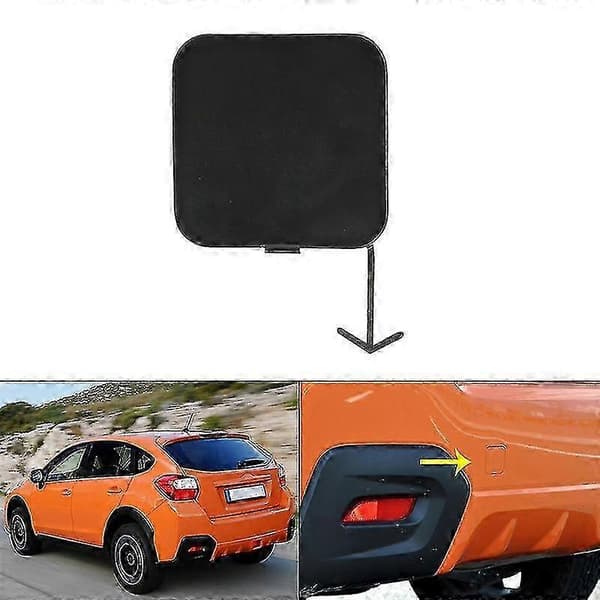 Anhængertrækkrogdæksel til Subaru Crosstrek XV & Impreza (2008 - 2015) Black