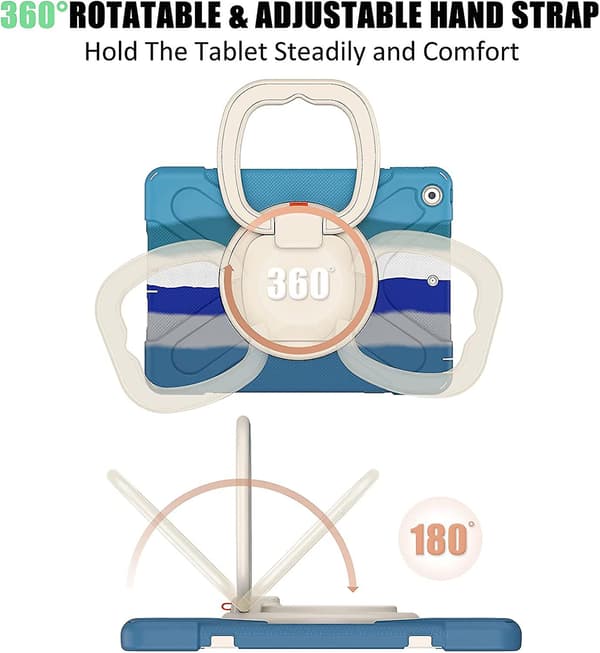 Ipad 9./8./7. generations etui, Ipad 10.2 etui 2021/2020/2019