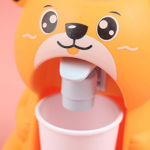 Mini Vattenautomat För Barn Present Söt Vatten Juice Mjölk Dricksfontän A2(Comparable bear)