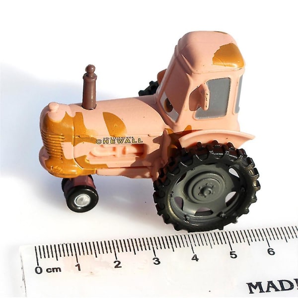 Børn Disney Pixar Biler Kvie Tipping Traktor Legetøjsbil Diecast Filmkarakter Køretøjer Model Drenge Piger Sjove gaver