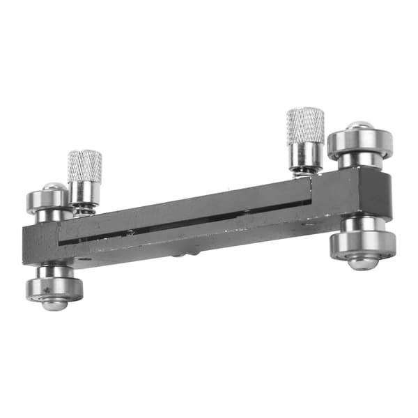 Justerbar mutter- och sadelslipmaskin Luthier slipverktyg aluminiumlegering för gitarr bas Svart