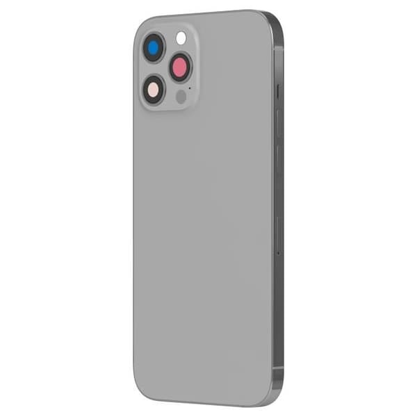 Chassi iPhone 12 Pro - AVIZAR - Silver - Enkel reparation - Kvalitetsmaterial - Kvalitetskontroll Grå