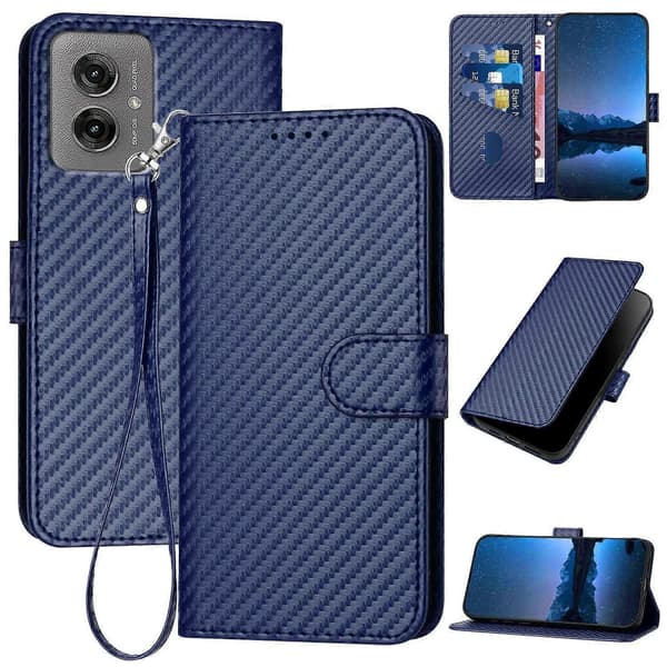 Til Motorola Moto G55 5G telefondeksel Multicolor Sapphire