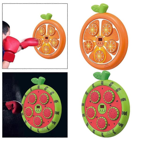 Kids Music Boxing Machine Wall Mounted Rhythm Mural, B
