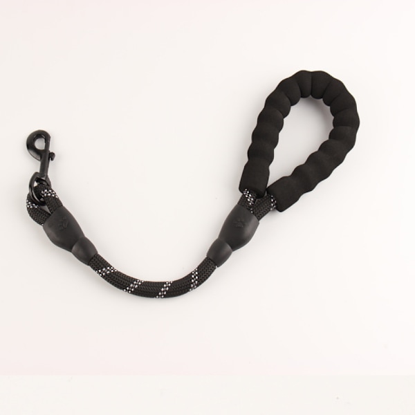 Kort hundelead, ca. 1,2 meter lang, med pad