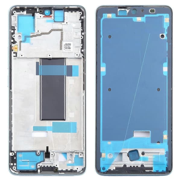 För Xiaomi Redmi Note 13 Pro 5G Original LCD-ramramplatta Blue