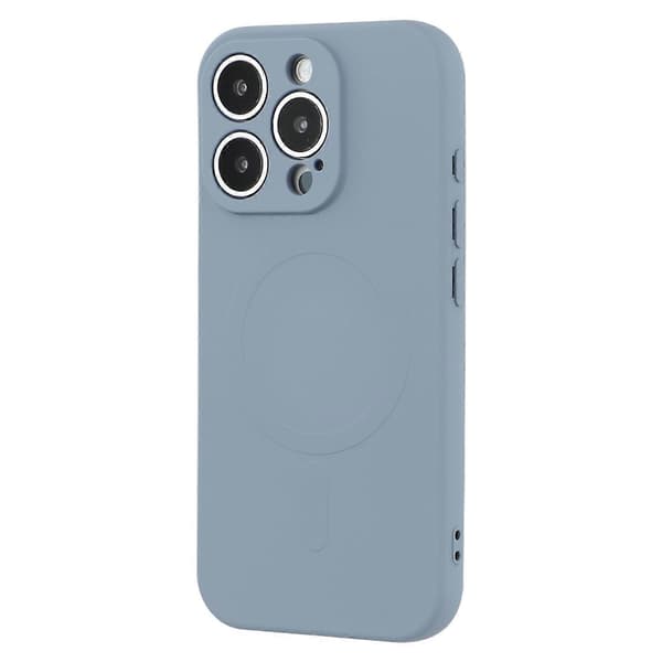 Til iPhone 16 Pro-deksel kompatibelt med MagSafe støtsikkert TPU-telefondeksel - Multicolor Grey