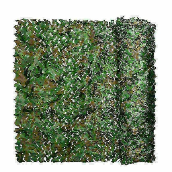 4m*6m Camo Net Jagt/skydning Camouflage Skjul Army Camping Woodland Netting Army Green 2m x 3m