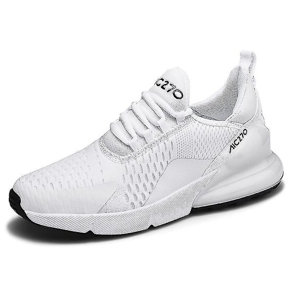 Herr Air Sports Löparskor Andas Sneakers Universal All Year Dam Skor Max 270 White 36