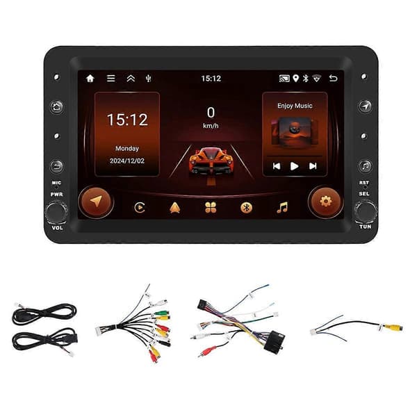För Alfa Romeo 159 2004-2011 Android 7 tums bilradio 2G+64G 2Din Black