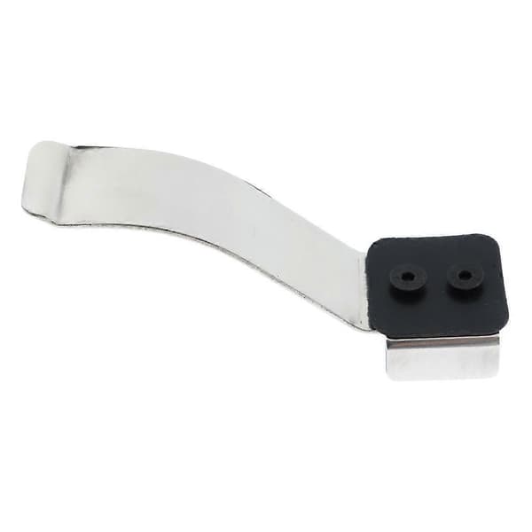 Rustfrit stål scooter flex bremse 100mm/110mm scooter tilbehør sort Silver