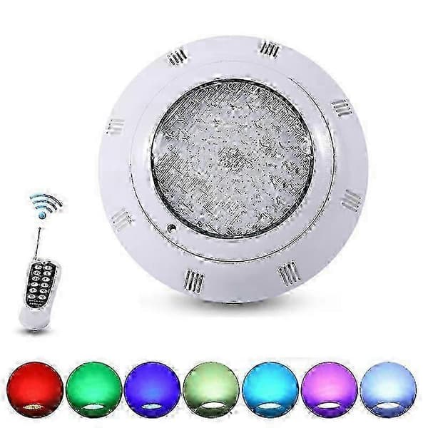 35W RGB LED Pool Light with Remote Control - IP68 Waterproof Multicolor Pool Lighting Compatible with