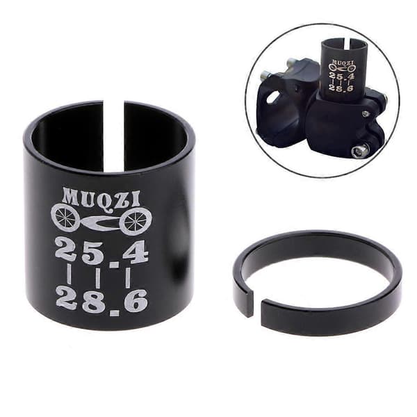 Sykkel Ahead Stem Shim Reduseringskonvertering Variabel Ring Sett 25,4 til 28,6 mm