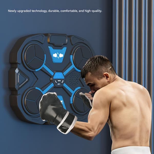 Intelligent Music Boxing Target, Dedicated Wall-Mounted Boxing Target with Stress-Reducing Function, Electronic Boxing Trainer, Rhythm Boxing Machine.