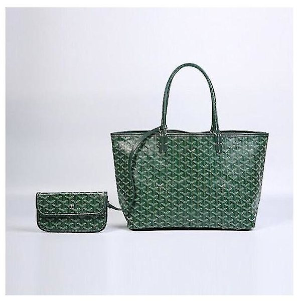 Stor Kapacitet Tote Bag Mammaväska Tote Bag Present-yky 1 green