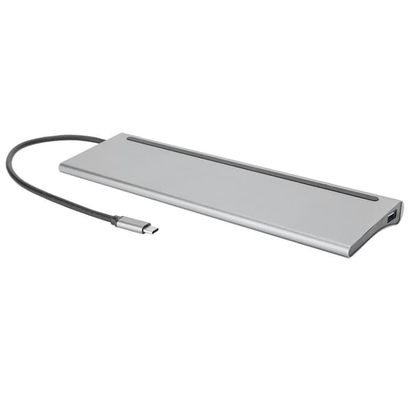 11 i 1 USB C Hub HDMI Kortlæser Multifunktionsadapter Dock