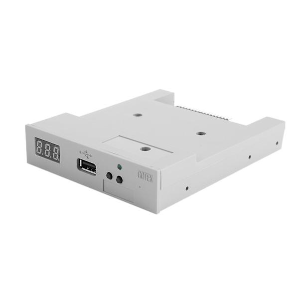 Version Sfr1m44-u100k USB-emulator Grå 3.5in 1.44mb USB SSD Diskett-enhets-emulator för elektronisk K