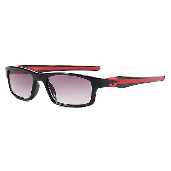 Gradient-sävytetyt lukulasit Urheilulasit Lukulasit Presbyopia-lasit Red Strength 1.50