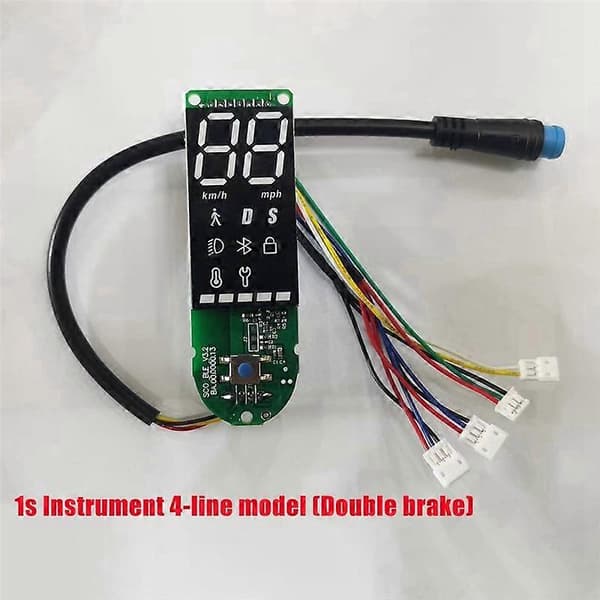 Elektrisk løbehjul tilbehør Hovedkort LED Display Dashboard til 1S Elektrisk løbehjul dele As shown