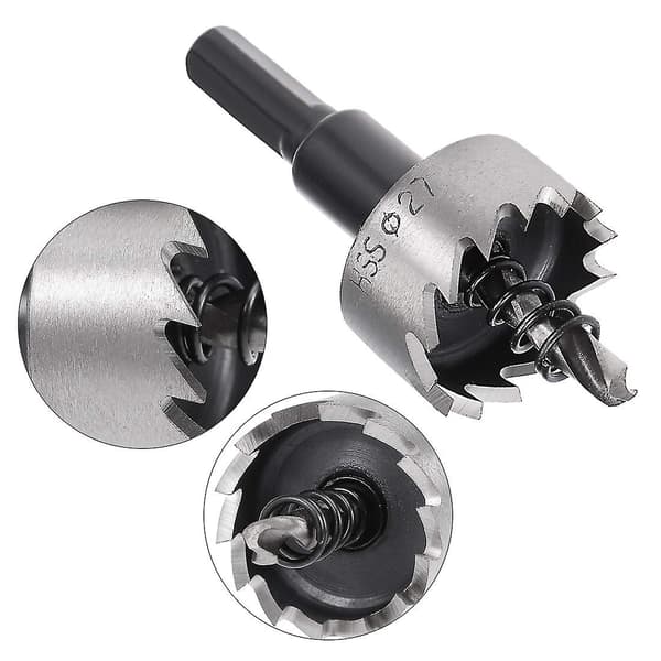 27mm Hss Bor Bor Sag Kutter For Metall Legering Tre