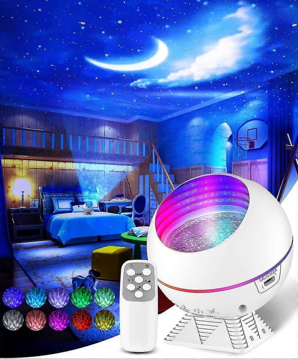Galaxy Projector Star Projector Night Light Projector For Bedroom Galaxy Light Projector Galaxy Sky Room Projector Ocean Moon Projector Starlight 3 In