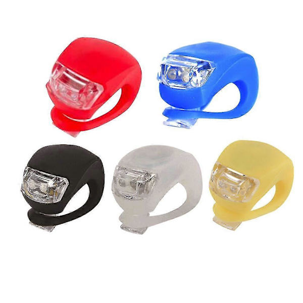5 st LED-lampor för cyklar, laddningsbara, mini