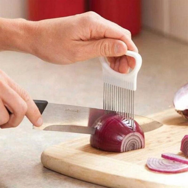 Lökhackare i Rostfritt Stål
