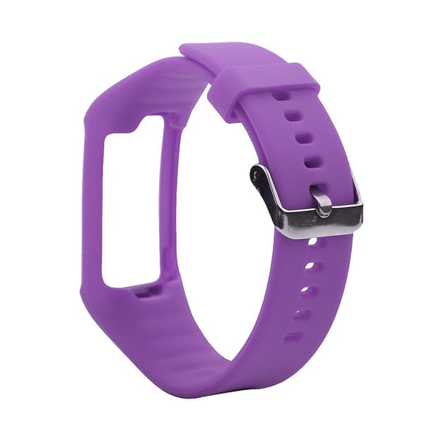 Korvaava Polar A360 A370 älykellon ranneke purple