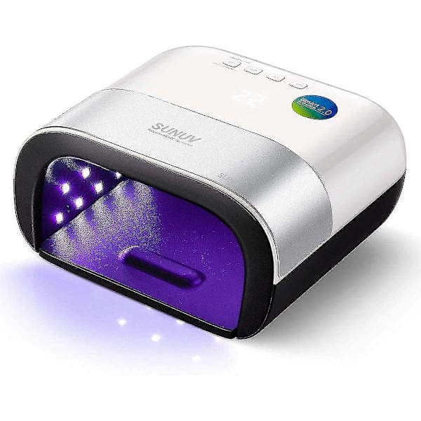 LED Nail Lamp, Sunuv 48w Professional Nail Dryer with Automatic Sensor and LCD Display for Home Use and Nail Salon