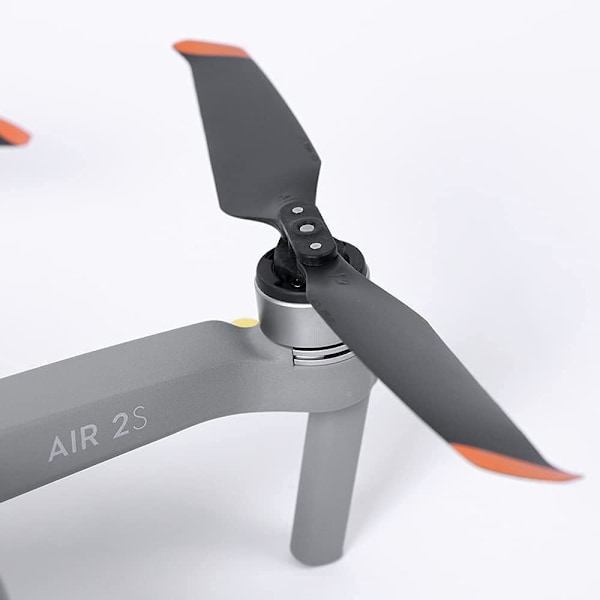 Air 2S Propeller Lågbruspropeller Vikbar 7238F Propeller för DJI Mavic Air 2/Air 2S Drone (Orange 4 delar)