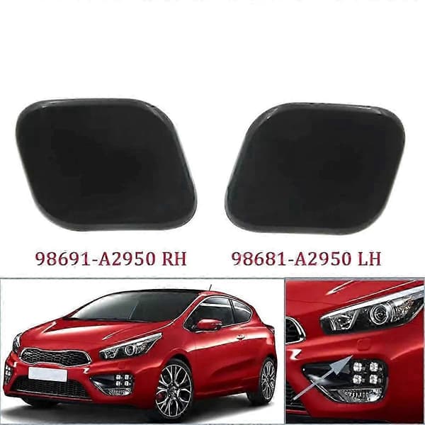 KIA CEED 2012-2016 Dyse og deksel for lyktespyler Black