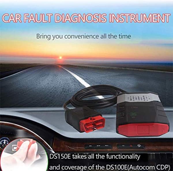 Best DS150 Vehicle Diagnostic Tool with Bluetooth Dual Board Autocom TCS CDP Software 2020.23 Diagnostic Tool Very Good Black