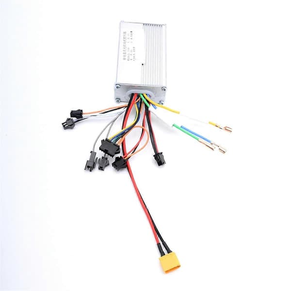 48V 25A 1200W JP Børsteløs DC Motor El-Scooter Cykel Controller Enkelt Drev Motor Controller Silver