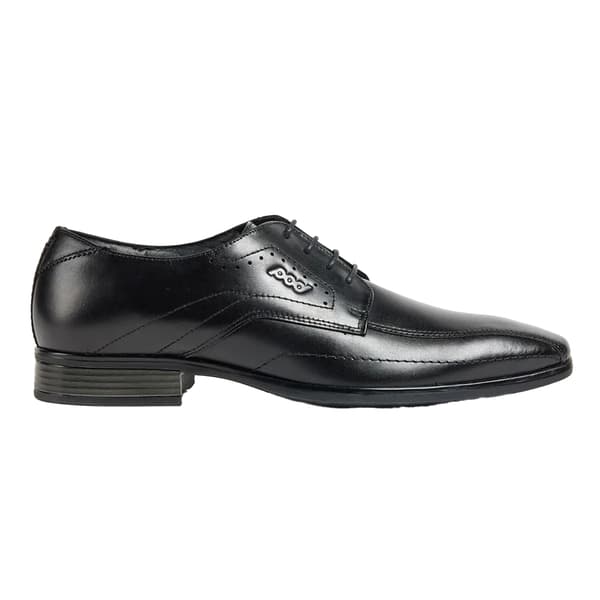 POD Herr Duke Derby Sko i Læder 8 Sort Sort Black 8 UK