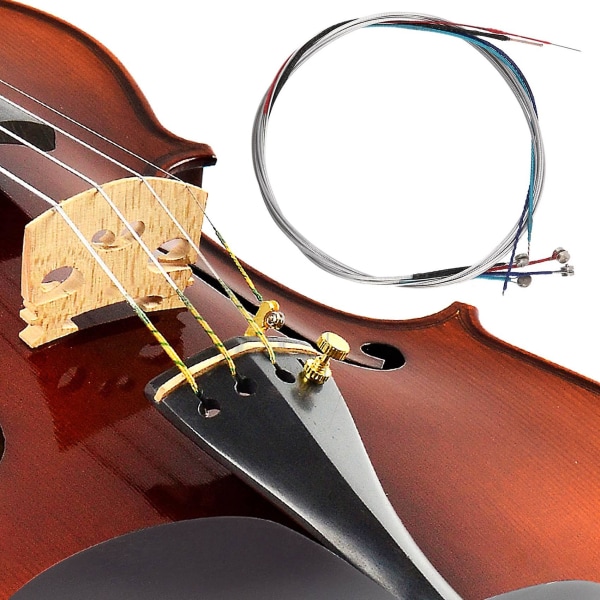 Violinsträngar V68 1 Set Violinsträngar 4 Stycken E A D G För 1/8 1/4 1/2 3/4 4/4 Vanlig Storlek Strängar