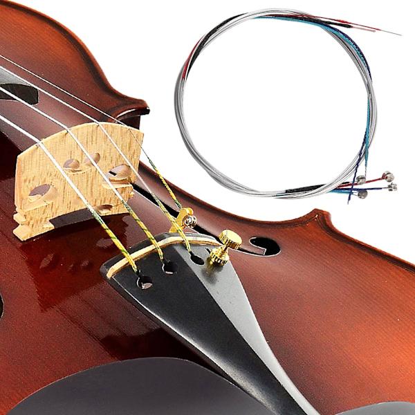 Violinstreng V68 1 Sæt Violinstrenge 4 Stykker E A D G Til 1/8 1/4 1/2 3/4 4/4 Almindelig Størrelse Strenge