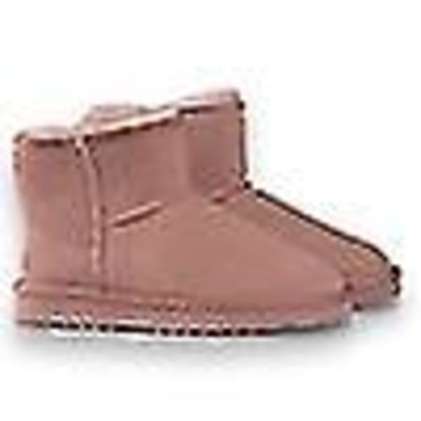 Aus Wooli Australia Vattentäta Unisex Äkta Aussie Fårskinniga Ankle Boots Pale Pink 39