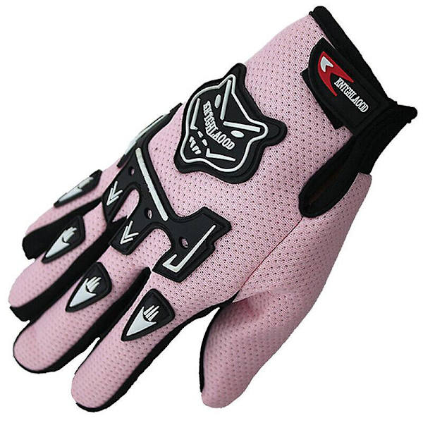 Hela fingret cykelhandskar Bmx Mtb Cykling Barn Handskar Pojkar Flickor Pink
