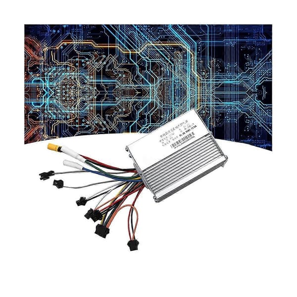 Til JP 52V 25A Controller Børsteløs Motor Uden Hall Controller til JP Elektrisk Scooter Tilbehør Silver