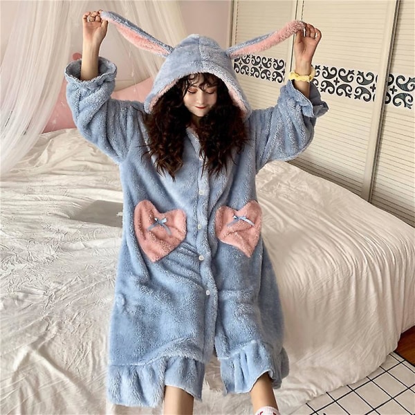 2024-2022 Winter Kawaii Sanrio Pyjamas Animation Kuromi Cinnamoroll My Melody Facecloth Plysch Varma och bekväma Pyjamas Byxor Set S 150-157CM 13