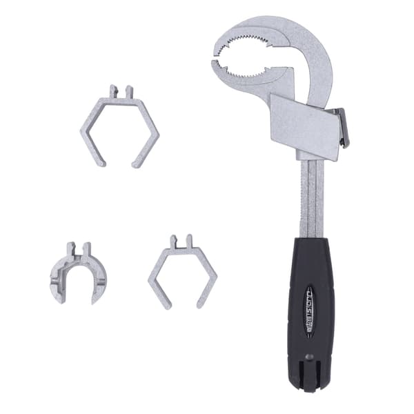Multifunctional Adjustable Bathroom Wrench Repair Tool for Faucet Valve Connecting Pipe Shower Head Disassembly