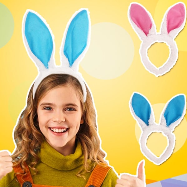 Tegnefilm kanin øre pandebånd påske søde kanin hår bøjle tema fest hårbånd