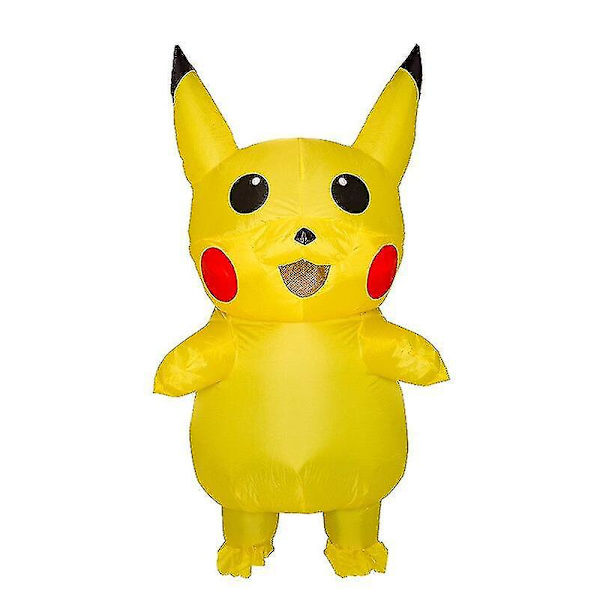 Keltainen Ilmapuku Maskotti Pica Anime Aikuisille ja Lapsille Puvuksi Kids(120-140CM)