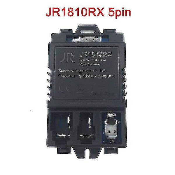 Jr-rx-12v elbil för barn Bluetooth -fjärrkontrollmottagare, Smooth Start Controller Jr1958rx och Jr1858rx/jr1738rx JR1810RX 5pin