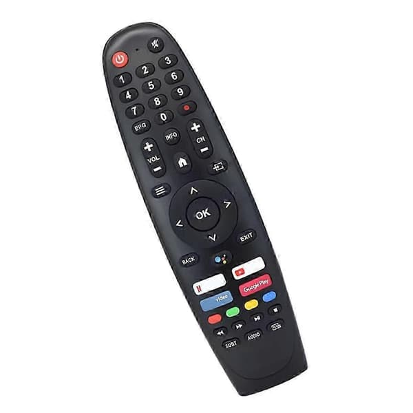 RM-C3408E erstatningsfjernkontroll for Smart TV -32N3135A EC40V2FA EC32V2HA Black