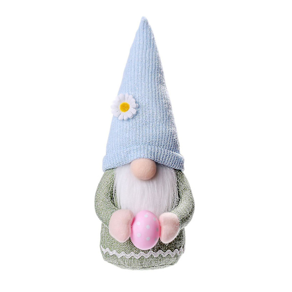 Påskdagstomte Dekoration Ansiktslös Dockfigur Ornament, A