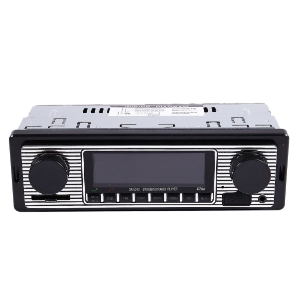 Bluetooth-vintage-autoradion MP3-soitin Stereo Usb Aux Classic Car Stereo Audio